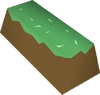 Mint cake detail
