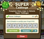 Super Cabbage Certify