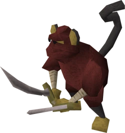 Monkey knife fighter