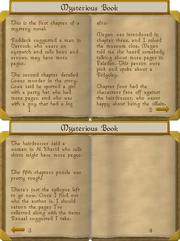 Mysterious book pt5