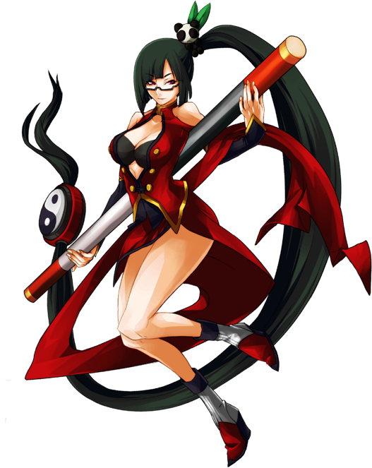 BlazBlue (PS3,PSP,XBOX360) (Actualizado 31/08/2012) Litchi_Faye-Ling_(Continuum_Shift,_Character_Select_Artwork)