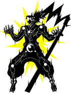 Hakumen (Sprite, electrocuted)
