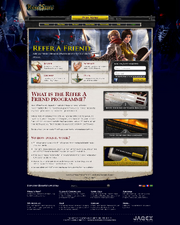 Refer a friend page