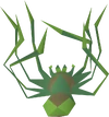 Spider carcass detail