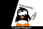 Crazed penguin