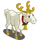 White Holiday Reindeer-icon