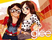 Glee Cartoon Telephone