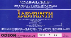 Labyrinth ticket