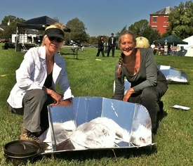 TIDES solar cooking exhibit 10-11, 1