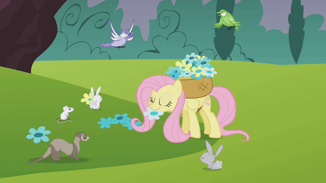 [Bild: 640px-Fluttershy_noms_flower_S01E10.png]