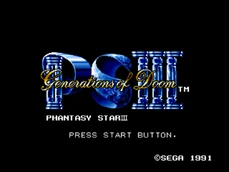 Phantasy Star III: Generations of Doom