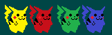 Smash Bros NES Pikachu
