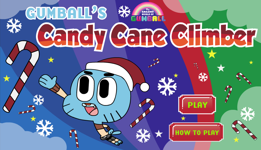 Gumball's Candy Cane Climber - The Amazing World of Gumball Wiki