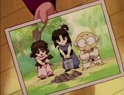 Happosai's photo with Natsume & Kurumi