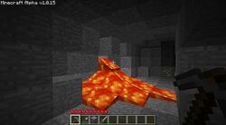 Minecraft-lava