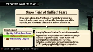 Naughtyfins and the Ice Forest of Introversion