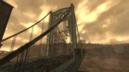 The Pitt Bridge from the city