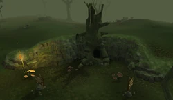 Lumbirge swamp cave