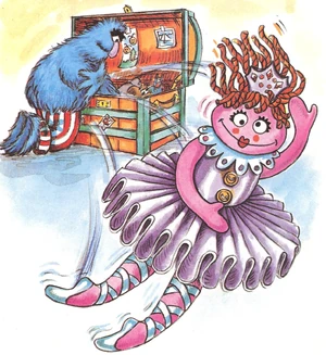 Abc toy chest ballet doll