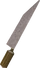 Kitchen knife detail