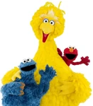BigBirdCookieMonsterElmo