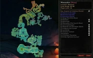 Maraudon subregions
