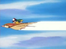 Ash Pidgeot Quick Attack