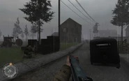 Approaching second house Approaching Hill 400 CoD2