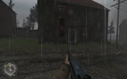Swastika house Approaching Hill 400 CoD2