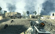 Drive by shooting from .50cal gunner Charlie Don't Surf CoD4