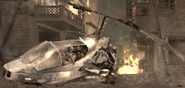 Pelayo's crashed AH-1 Cobra Shock and Awe COD4
