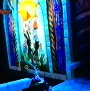 Oswald and Ortensia standing hand in hand next to their Bunny Children by 2wiki