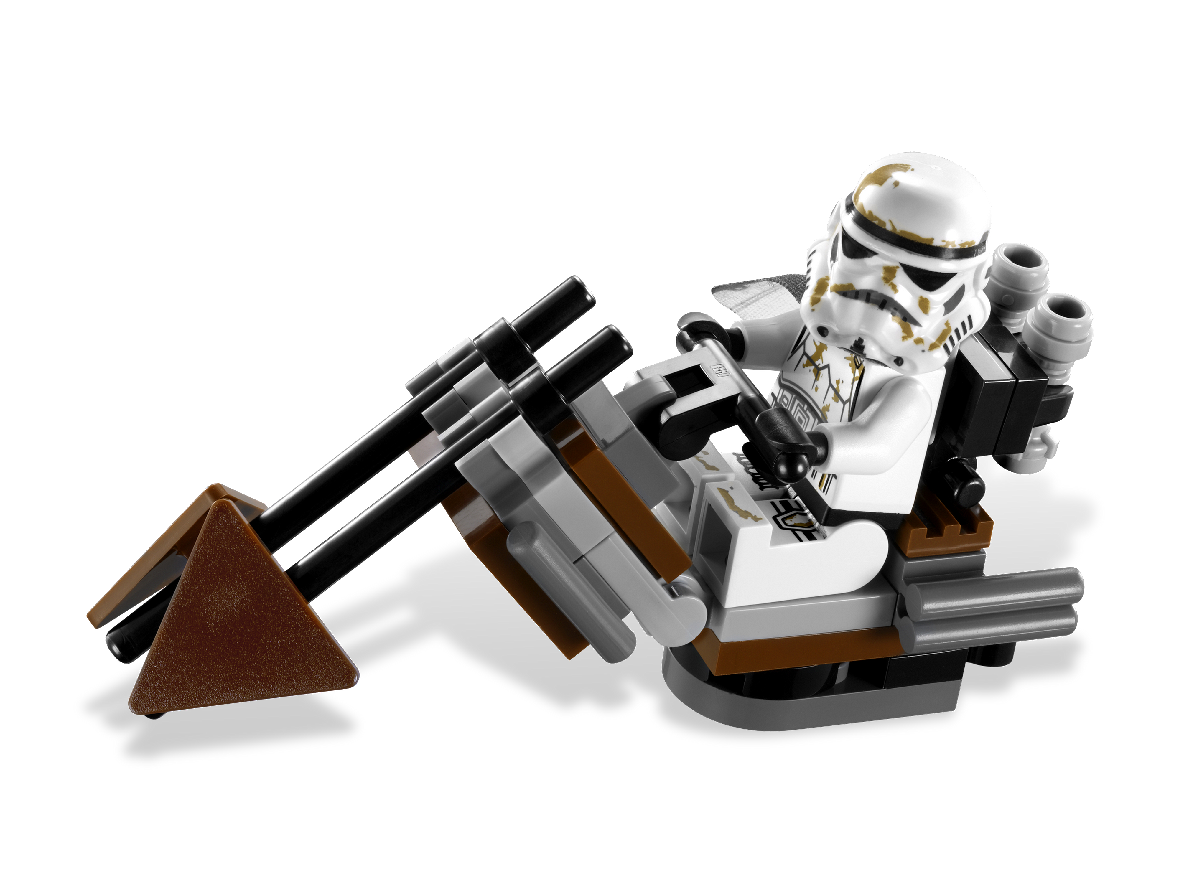 sandtrooper white pauldron