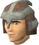Sacred clay helm chathead