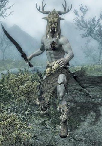 Of all the animation models in Skyrim, I think the Briarheart freak me out ...