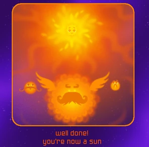 Nebula Finish Screen