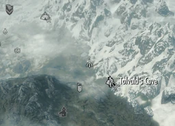 Tolvald's Cave Map