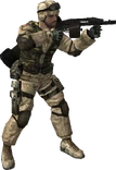 BF2 DAO12 Soldier