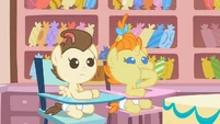 Baby Cakes waiting for dinner S2E13