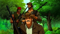 Hill and his hunting party