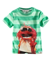 H&M-Animal-GreenStripedShirt-(2012)