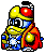 KSS King Dedede Samurai Kirby sprite