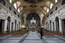 Santa Cecilia in Trastevere interior.jpg