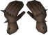 Spiked gauntlets detail