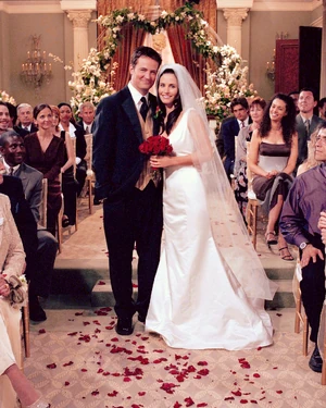 Monica and Chandler
