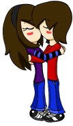 Cesar and Sara lovers lineart HYRO