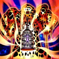 Foto golem de lava