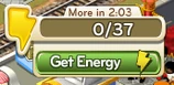 Empty Energy bar