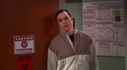 Sheldon goes back to Amy's lab