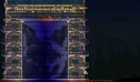 Terraria pixel art fox mural background